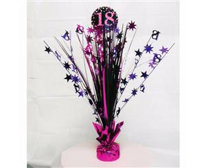 Amscan Sparkling 18Th Birthday Centrepiece Spray Decoration (Pink) - SG9861