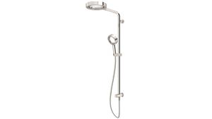 Aquas XJet Twin Shower System - Chrome