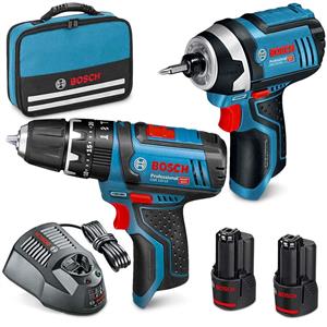 Bosch 12V 2 Piece 2 x 2.0Ah Combo Kit 0615990L1H