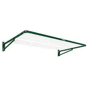 Daytek Hawthorn Green Classic Bracket Single Fold Down Clothesline