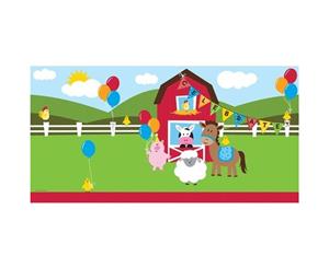 Farm Animals Party Tablecover