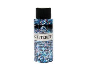 Folk Art Glitterific Paint -Blue Moon - 2 Oz