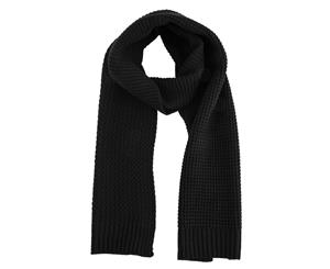 Jeff Banks Men's Textured Pattern Scarf - Black