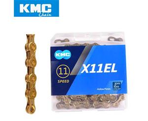 KMC X11EL 11 spd 118 Link Gold Chain - Gold