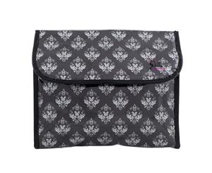 Multi-Purpose Toiletries Travel Makeup Cosmetic Flip Bag -Damask