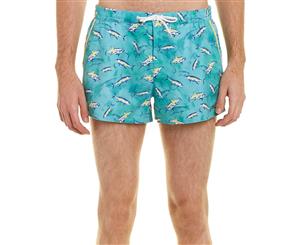 Parke & Ronen Microfiber Print Short