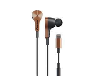 Pioneer Rayz Plus Noise-Cancelling Smart Earphone w/ Lightning Pass-Through - Bronze