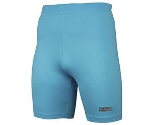 Rhino Mens Sports Base Layer Shorts (Light Blue) - RW1278