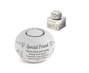 Said with Sentiment Tea Light Holders Special Friend