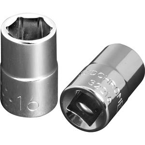 Sidchrome 16mm 1/2'' 6 Point Drive Socket