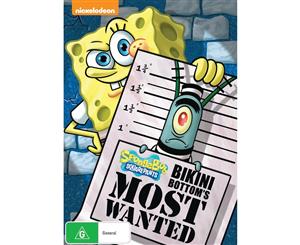 SpongeBob Squarepants Bikini Bottoms Most Wanted DVD Region 4