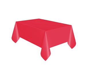 Unique Party Reusable Rectangular Plastic Tablecover (19 Colours) (Purple) - SG9050