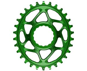 absoluteBLACK Oval RaceFace Cinch DM 30T Chainring Green