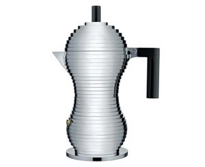 Alessi Pulcina Aluminium Espresso Coffee Maker 6 Cup/300ml