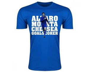 Alvaro Morata Chelsea Player T-Shirt (Blue)