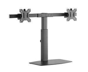 Brateck LDT22-T02 Dual Screen Pneumatic Vertical Lift Monitor Stand