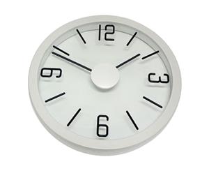 Degree White Float Clock 35cm