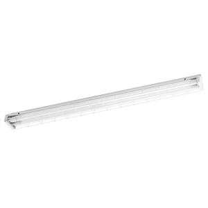 Deta 36W LED White Twin Wirecage Batten