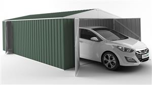 EasyShed 7538 Garage Shed - Rivergum