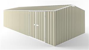 EasyShed D7538 Truss Roof Garden Shed - Smooth Cream