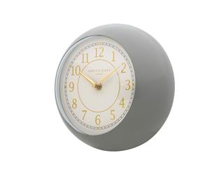 Emily Wall Clock | 21cm | Metal | Grey