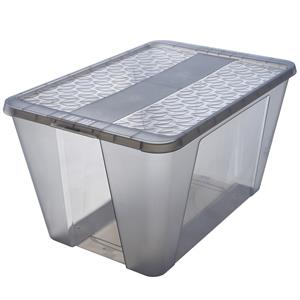 Ezy Storage 80L Snap Lock Storage Tub