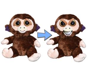 Feisty Pets 8" Plush Grandmaster Funk the Monkey (Sly Grin)