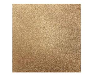 Glitter Cardstock 2/pack - Bronze