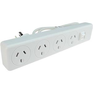 Jackson Outlet Surge Protected Powerboad with Master Switch