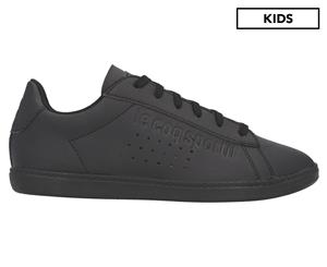 Le Coq Sportif Kids' Courtset Sport Shoe - Triple Black