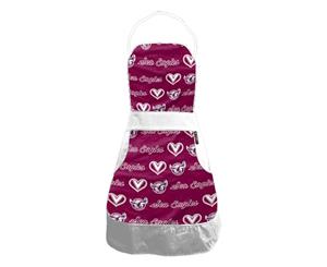 Manly Sea Eagles NRL Team Logo Ladies Retro Apron