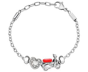 Morellato womens Stainless steel Zircon gemstone bracelet SCZ1050