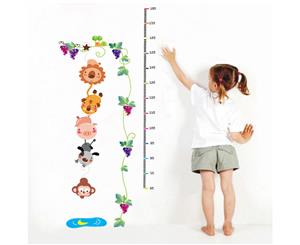 Morning Glory Height Measure Wall Sticker (Size130cm x 60cm)