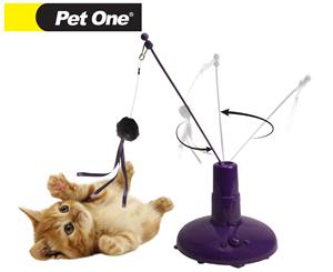 Pet One Ball Flurry Electronic Cat Toy