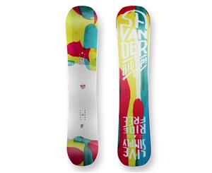 Savander Snowboard Big Up Flat Sidewall 138cm - White