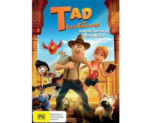 Tad the Lost Explorer and the Secret of King Midas DVD Region 4