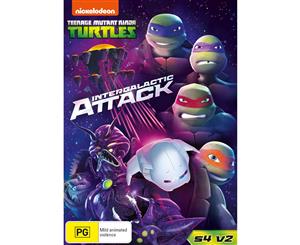 Teenage Mutant Ninja Turtles Intergalactic Attack Season 4 Vol DVD Region 4