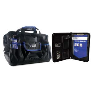 WoLF 460mm Tool Bag with Bonus Business Organiser WBB002