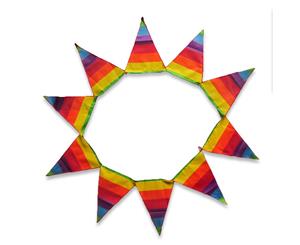 200cm x 30cm Rainbow Flag Bunting Flag Gay Pride Theme Colourful Great for Home