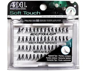 Ardell Soft Touch Duralash Knot Free Tapered Medium Black Fake Eyelash Lash