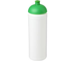 Baseline Plus 750Ml Dome Lid Sport Bottle With Grip (White/Green) - PF2818