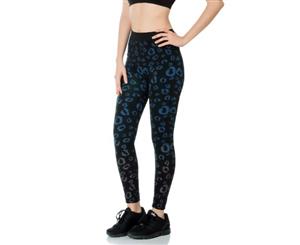 Jerf- Womens-Aura Blue - Seamless Leggings