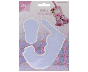 Joy! Crafts Cut & Emboss Die -Baby Shoe Girl 2.5"