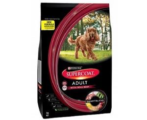 Purina Supercoat Adult Beef Smartblend