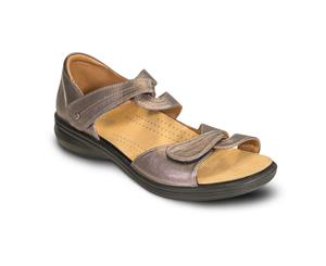 Revere Geneva Gunmetal Sandals