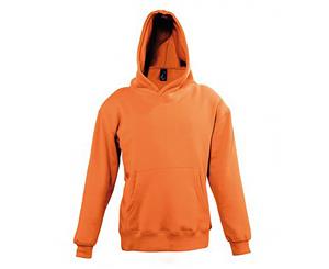 Sols Childrens/Kids Slam Hooded Sweatshirt (Orange) - PC2682