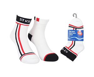 St Kilda Kids Socks- 2Pk