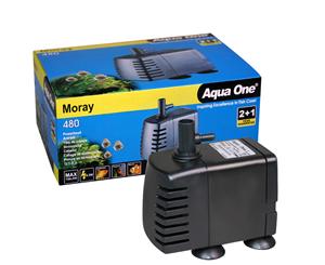 720LPH Aqua One Moray 480 Power Head Submersible Water Aquarium Pump