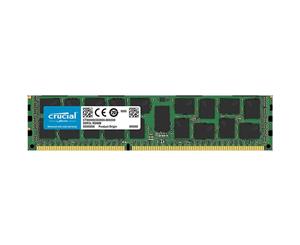 Crucial 16GB DDR3L 1600 MT/s (PC3-12800) DR x4 RDIMM 240p