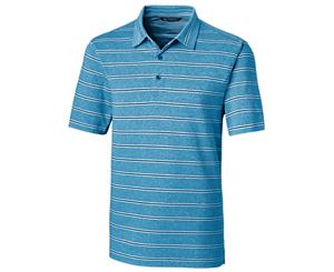 Cutter & Buck DryTec Forge Heather Stripe Polo - Chambers - Mens